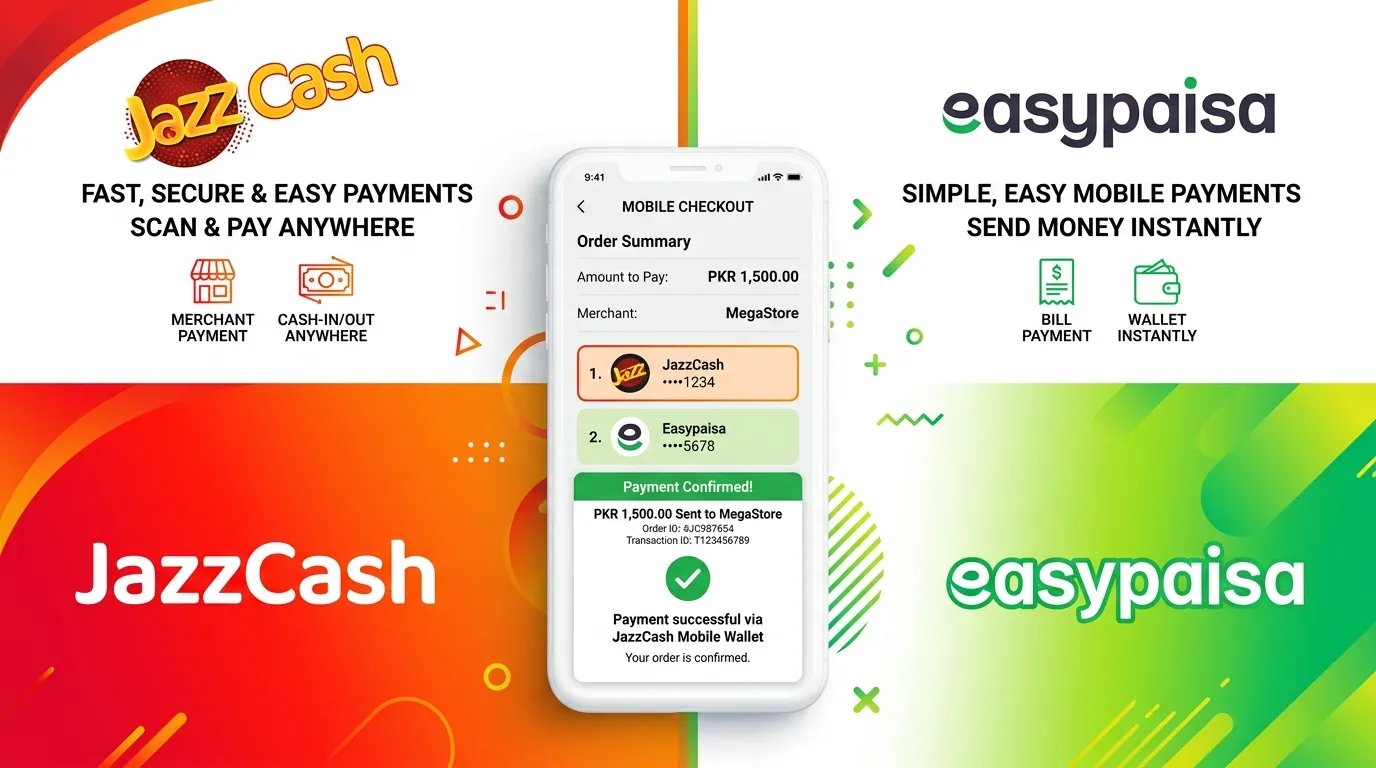 JazzCash vs Easypaisa: Payment Integration for Global SaaS